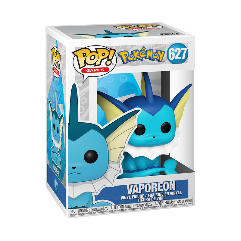 Pokemon Vaporeon Funko Pop! Vinyl Figure #627