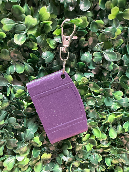 Retro Rounded Keychain