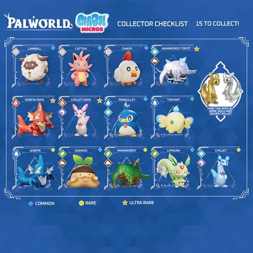 Palworld 1 1/2-Inch Cheebee Egg Reveal Mini-Figure Blind Box