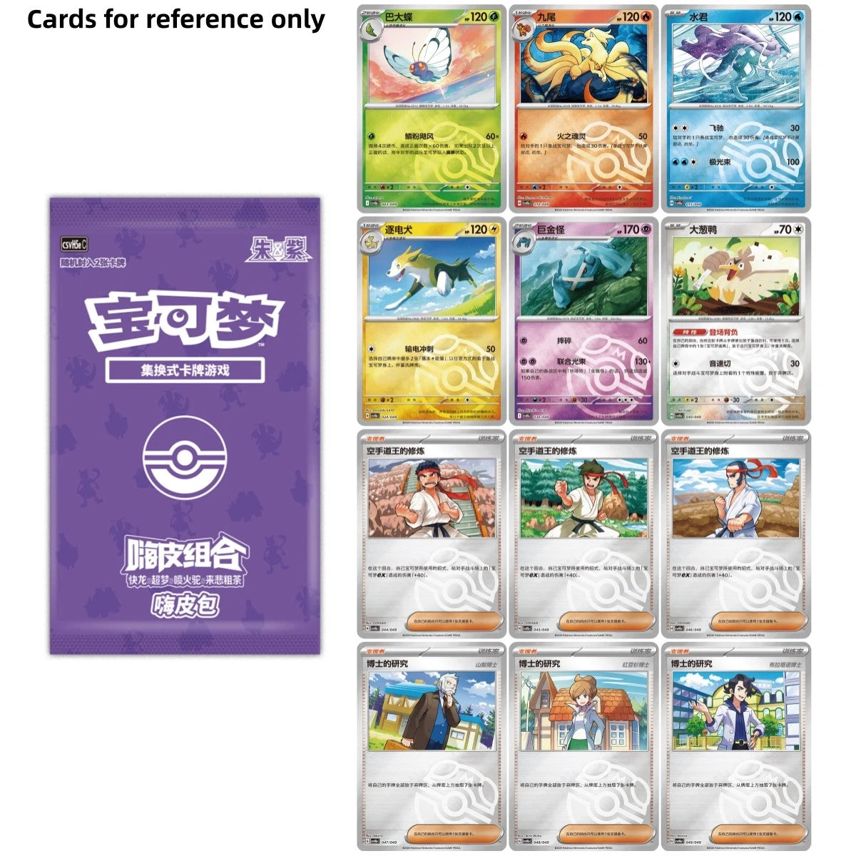 Pokémon Simplified Chinese Happy Deck Box NEW Sealed Dragonite & Mewtwo