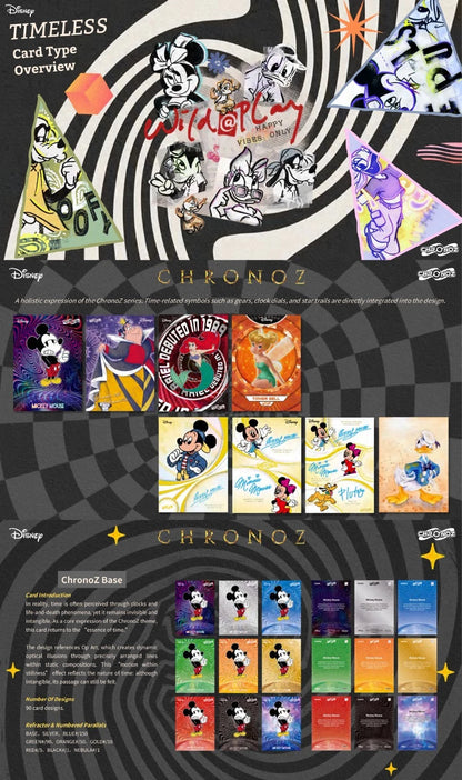 2026 ChronoZ: Disney Legacy Trading Cards Booster Box