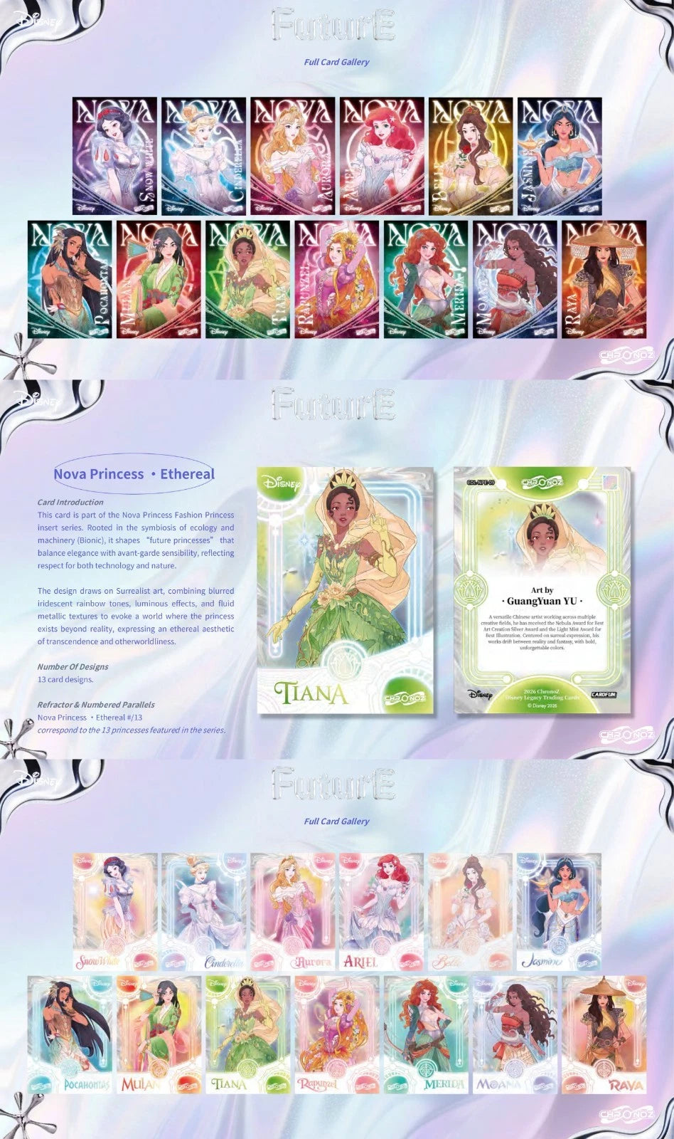2026 ChronoZ: Disney Legacy Trading Cards Booster Box