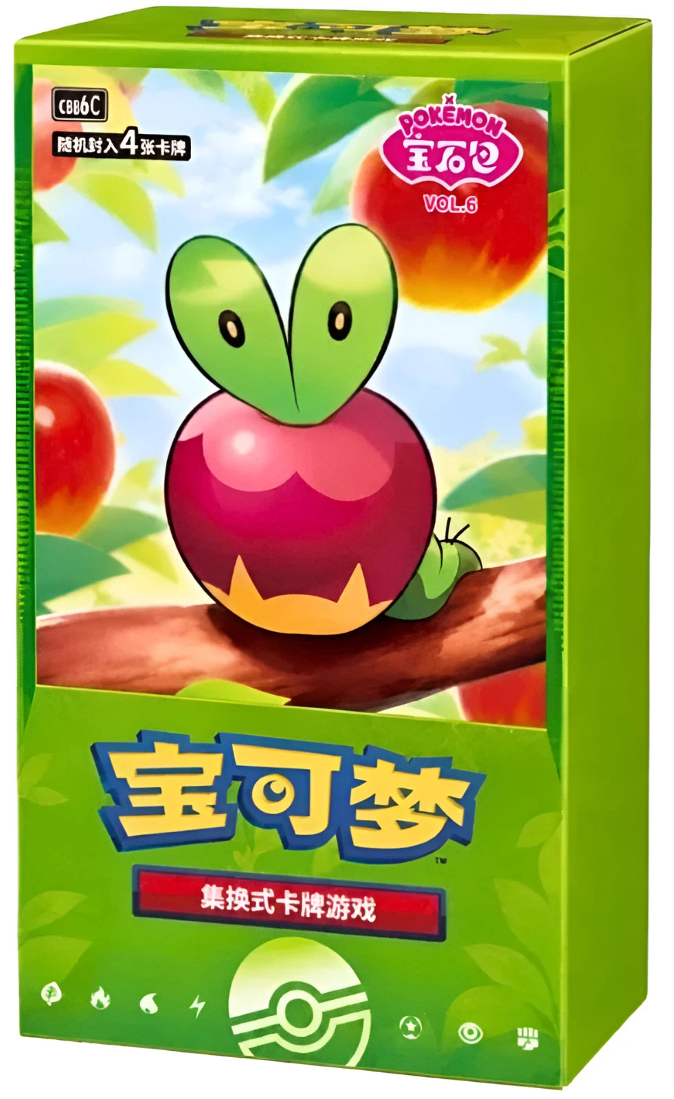 Pokémon Simplified Chinese Gem Pack Vol. 6 Booster Box