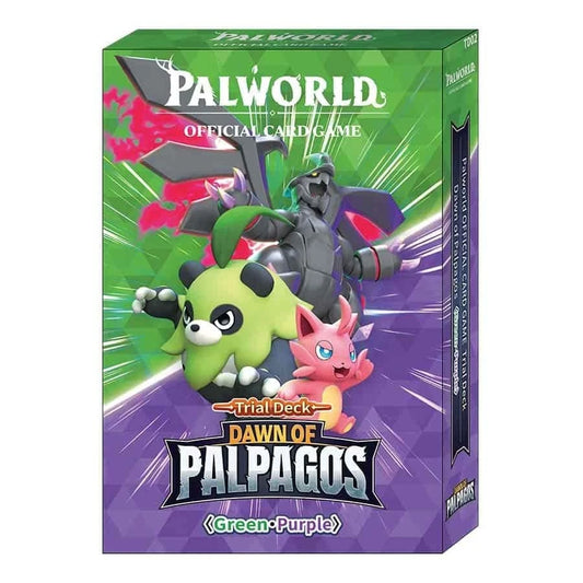 Palworld TCG: Dawn of Palpagos Green / Purple Trial Deck