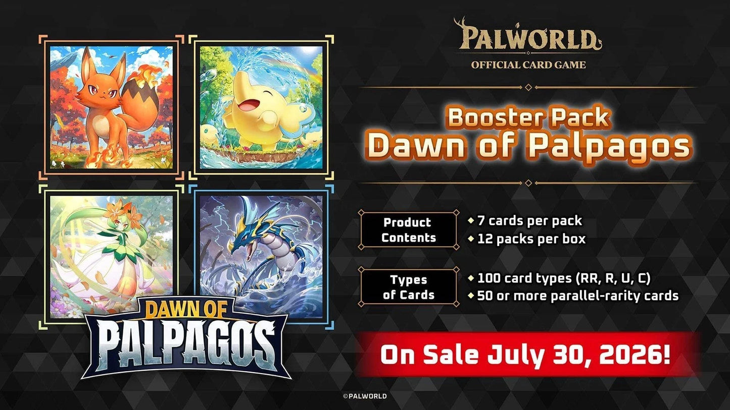 [PRE-ORDER] Palworld TCG: Dawn of Palpagos Booster Box