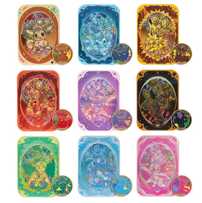 Pokémon Simplified Chinese Terastal Gathering CSV9.5C Metal Storage Tin