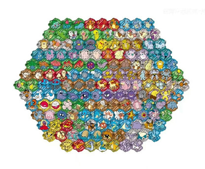 Pokémon 151 Fridge Magnet Mystery Box Bundle with 1 Journey Slim Booster Pack Simplified Chinese